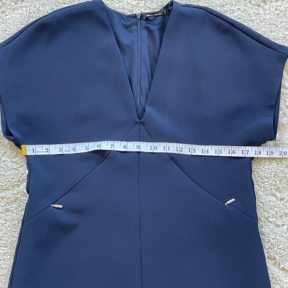 Zara Navy Playsuit Romper Size Small - Picture 9 of 12